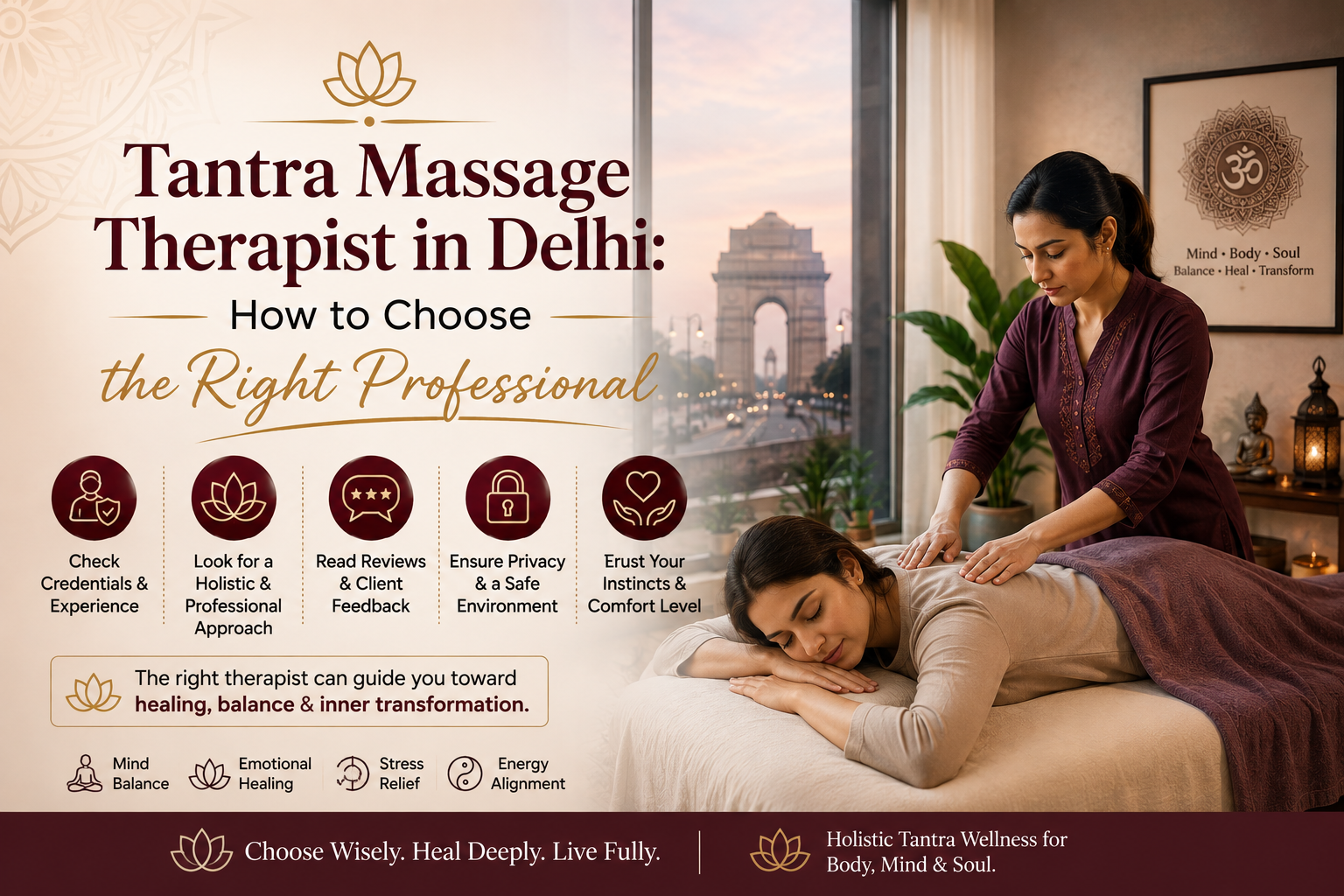 Tantra Massage Therapist in Delhi: How to Choose the Right Professional